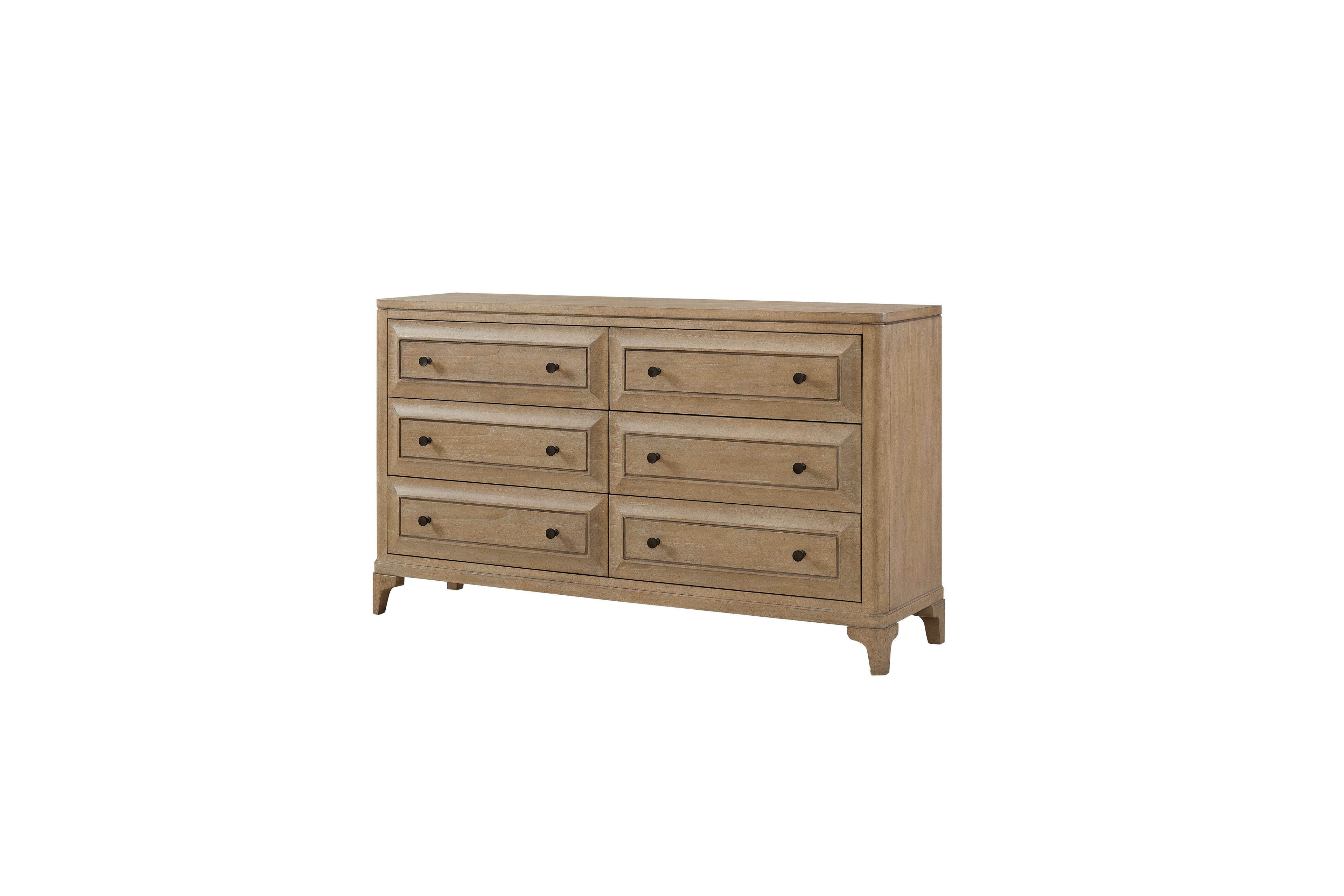 Modern 6 Drawer Dresser