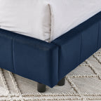 Full Size Upholstered Tufted Bed Frame