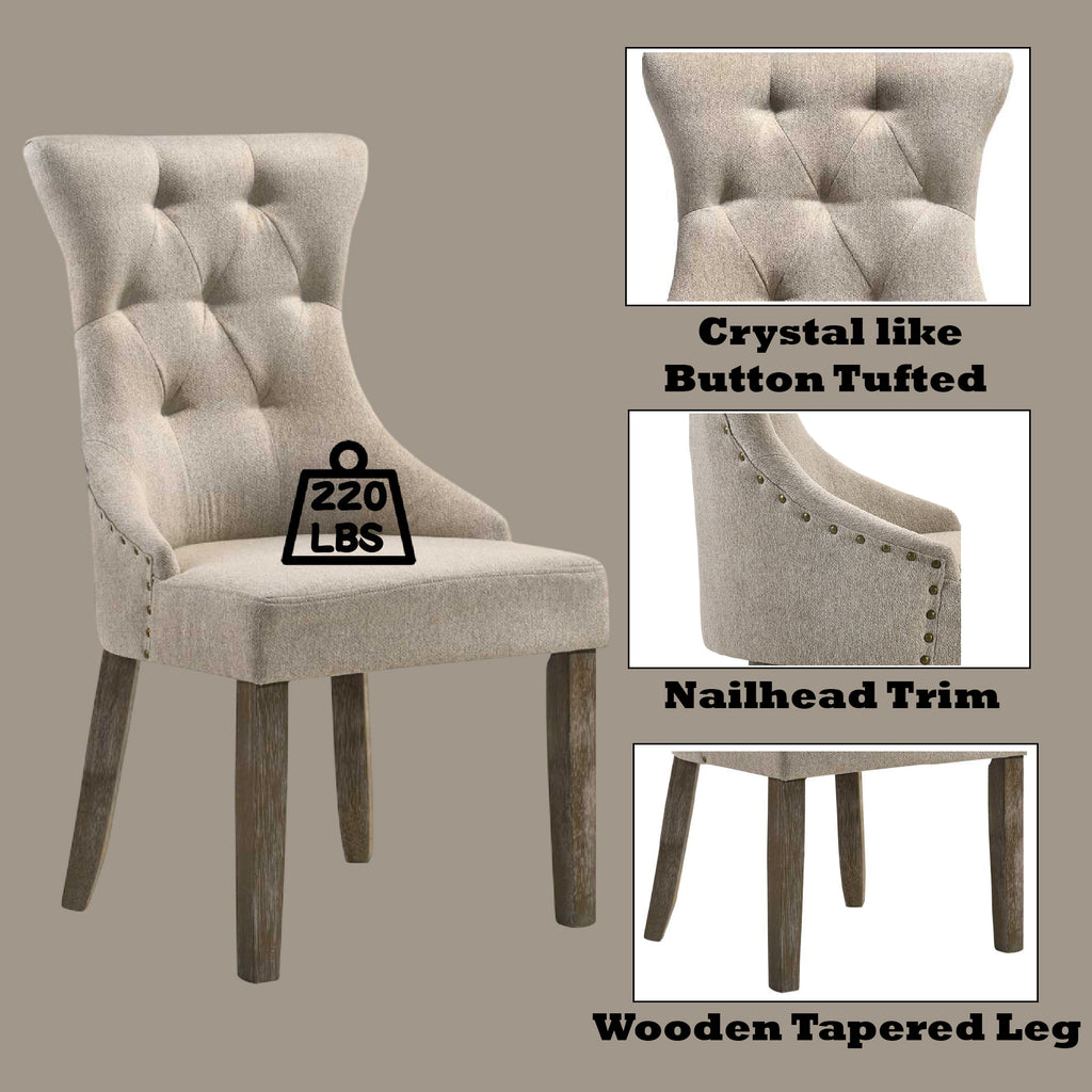 Gabrian Two-tone Dining Chair