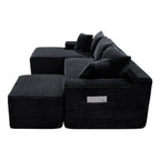 106.3" U-Shaped Cloud Sectional Sofa