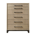Caramel and Cocoa 6-Drawer Chest