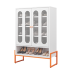 Modern Minimalist Double Door Shoe Cabinet