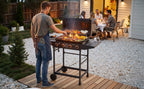 4 Burner BBQ Propane Gas Grill with Side Burner