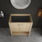 30" Freestanding Bathroom Vanity, 2 Soft Closing Doors