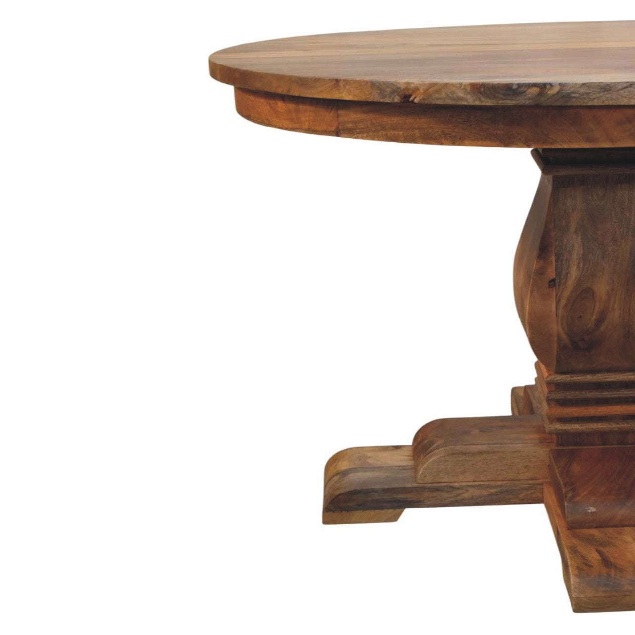 Solid Wood Valentina Round Dining Table