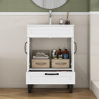 24-Inch Bathroom Vanity With Sink Combo