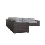 Complete Outdoor Lounge Set with Cushions – No Assembly Required
