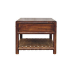 Regency Woven Console Table with 4 Drawers