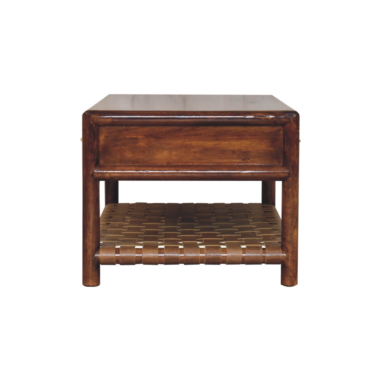 Regency Woven Console Table with 4 Drawers