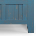 Acadian 48" Wide Solid Wood Entryway Storage Bench