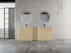 84-Inch Freestanding Bathroom Vanity with Sink