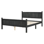 Queen Size Flat Panel Bed with Headboard & Footboard