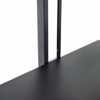 Two Tiered Vertical Shelving Stand with Light