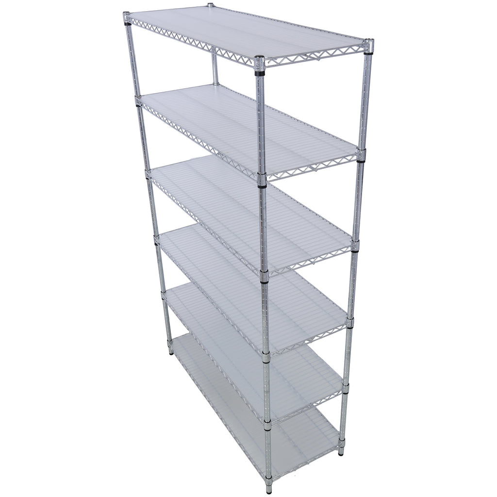 6 Tier 6000lbs Capacity NSF Metal Shelf Wire Shelving Unit