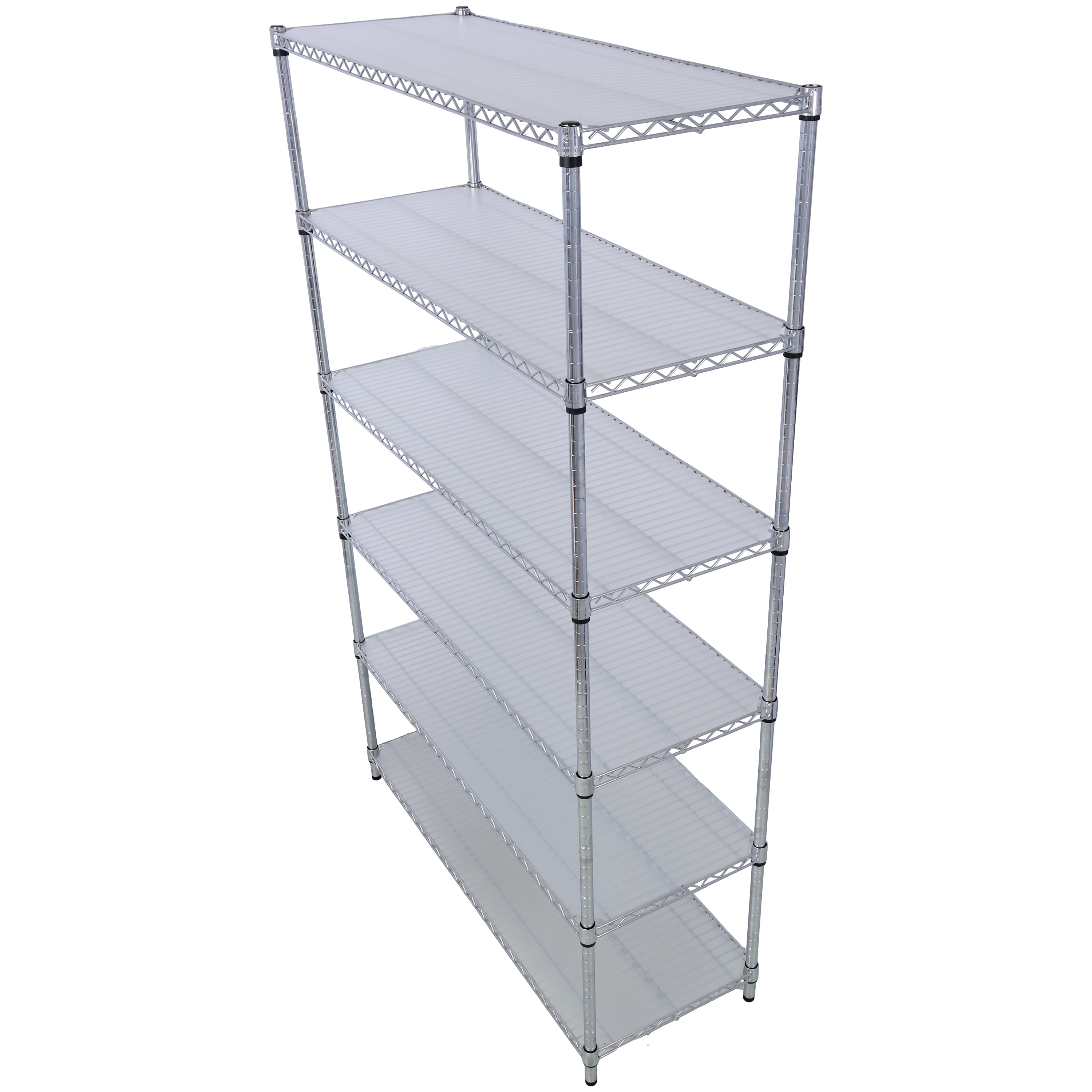 6 Tier 6000lbs Capacity NSF Metal Shelf Wire Shelving Unit