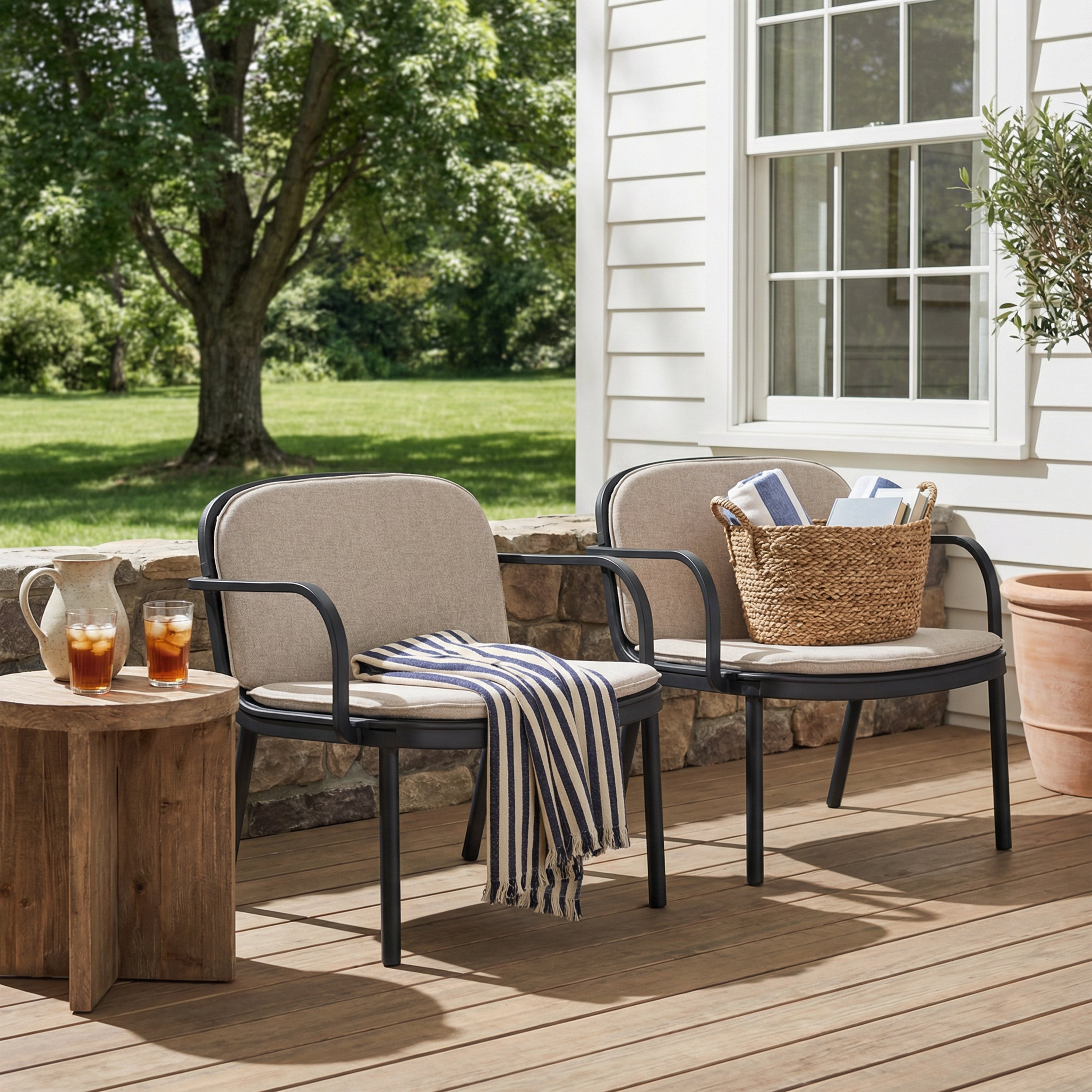 Luna Outdoor PP Club Chair