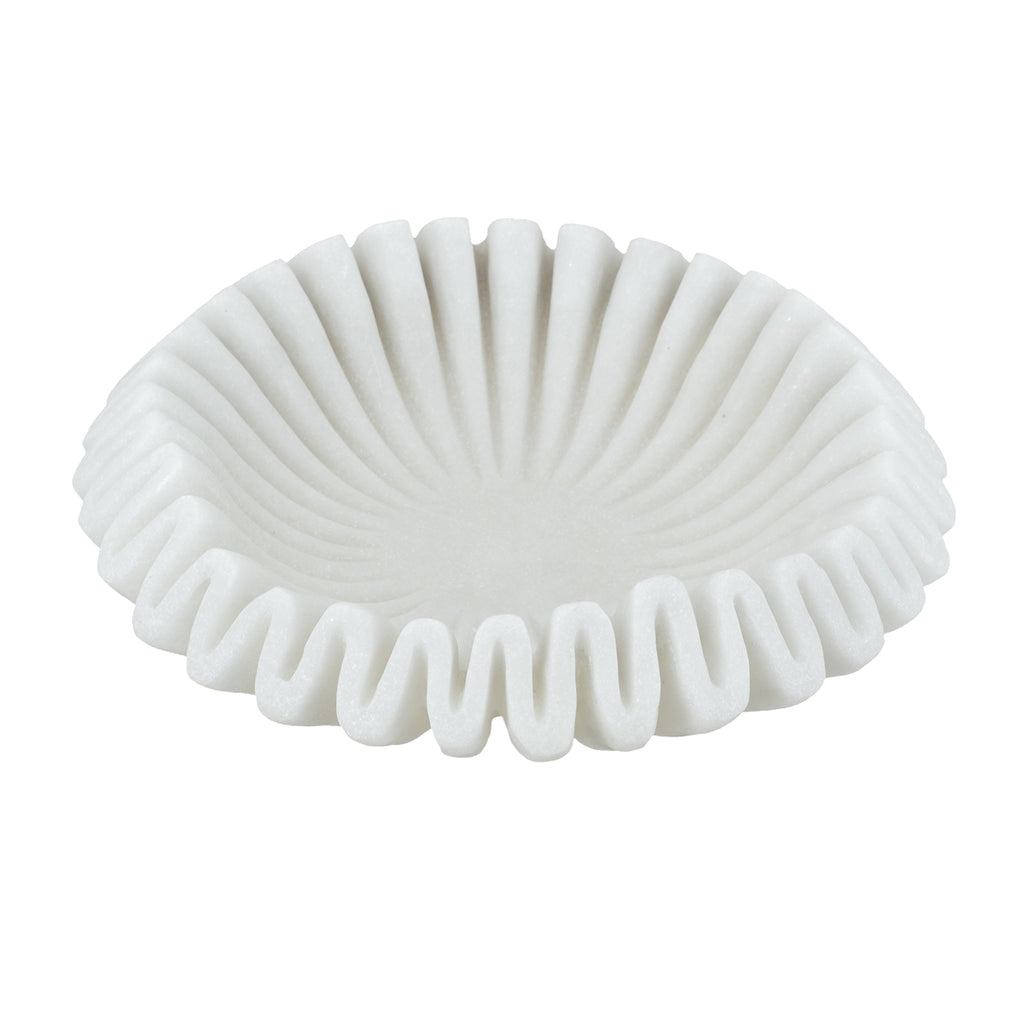 D9.5x2.5" Wavy Round Bowl