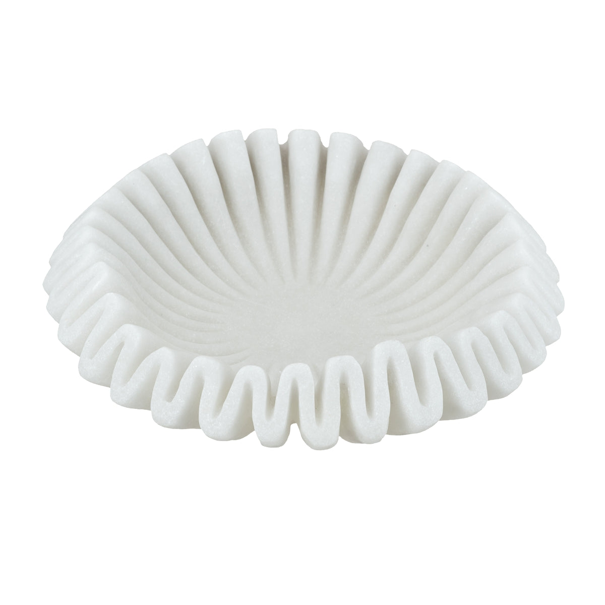 D9.5x2.5" Wavy Round Bowl