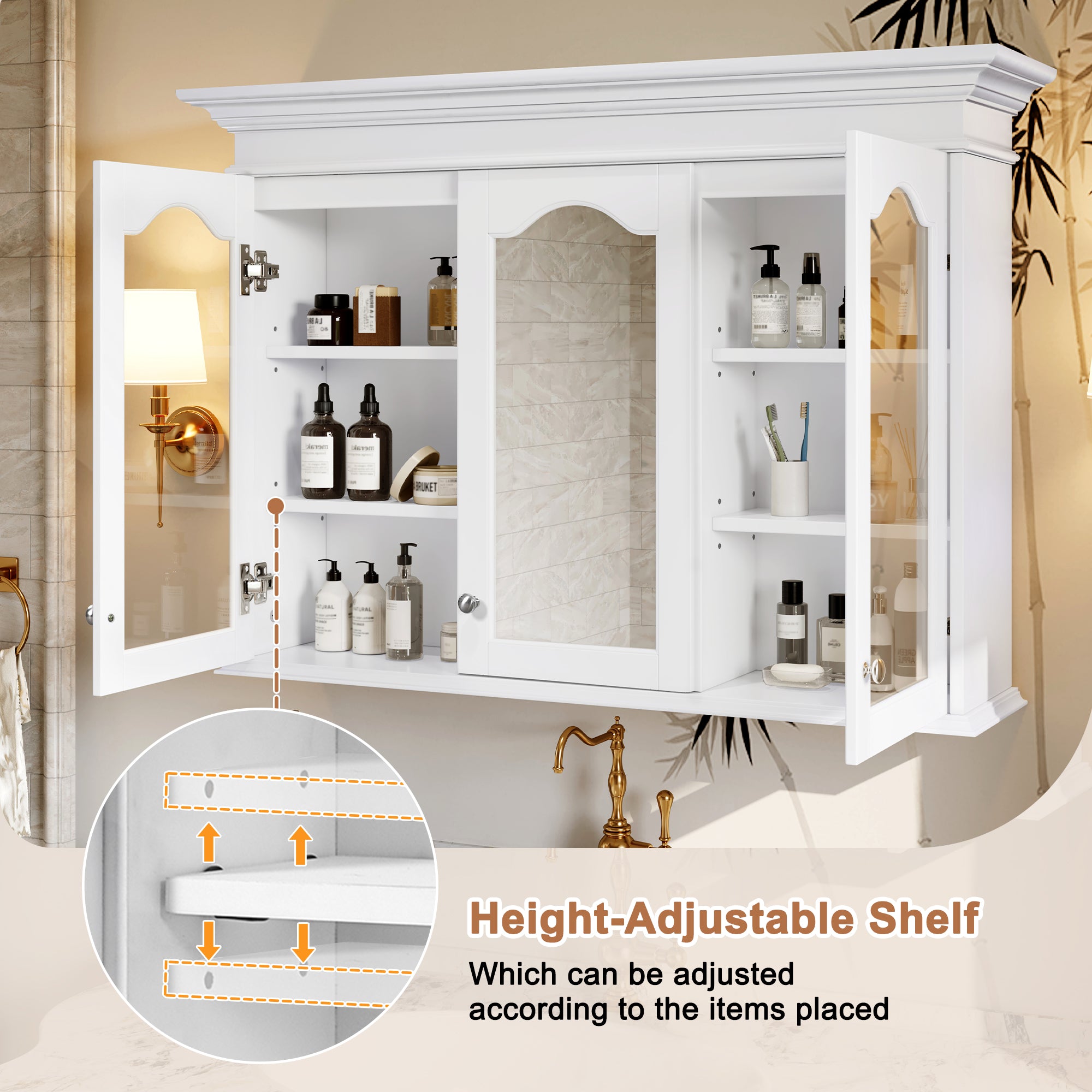 40" Medicine Cabinet with Mirror