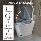 Unique Smart Toilet with Integrated Bidet