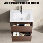 24" Bathroom Vanity With Sink