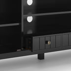 Acadian 60 Inch Wide Solid Wood TV Stand