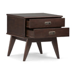 Draper - Mid Century Side Table - Medium Auburn