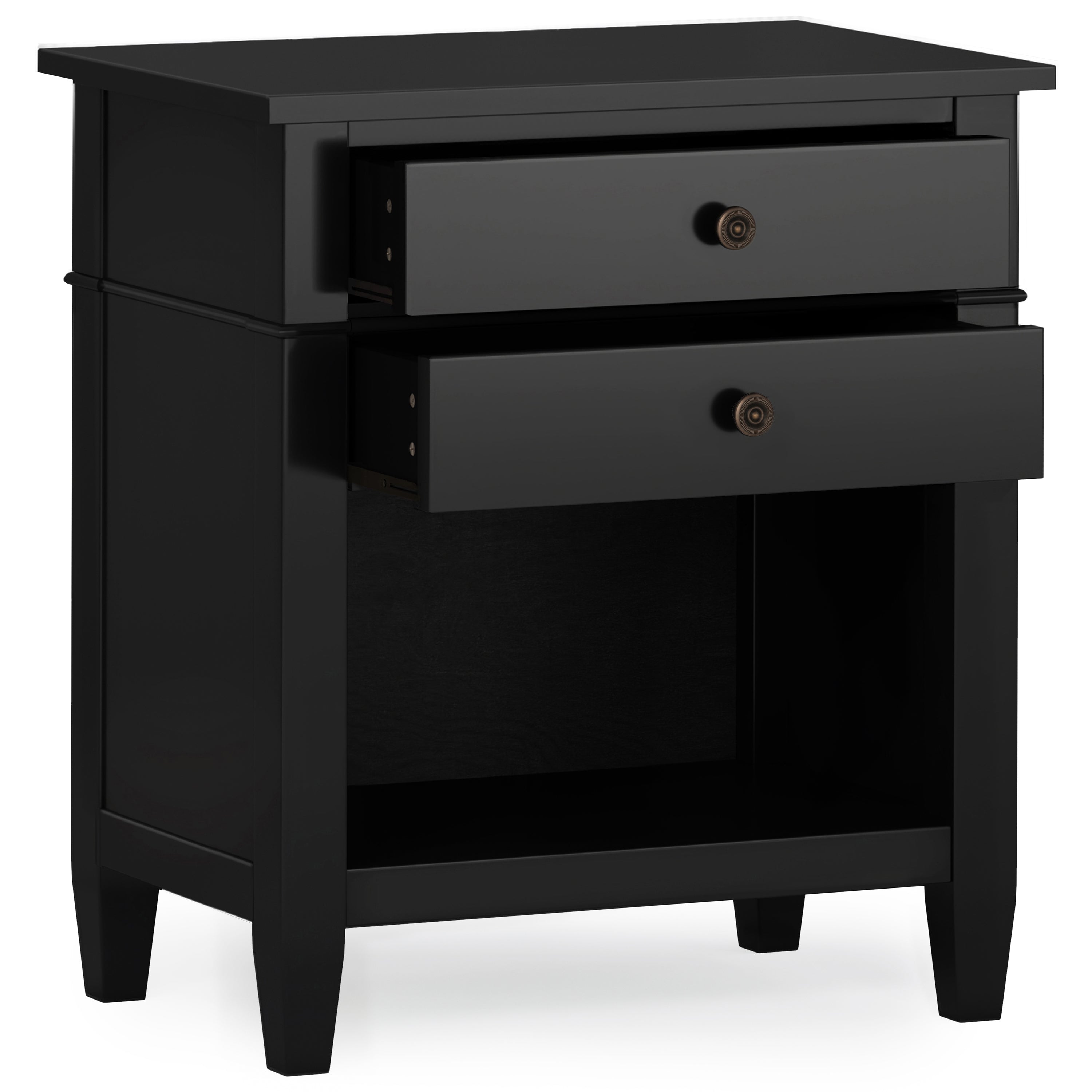 Carlton 24 Inch Wide Solid Wood Bedside Table
