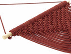 Columbio Rust Macramé Wall Hanging Decor - Clearance