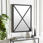 Candon Black Framed Mirror - Clearance