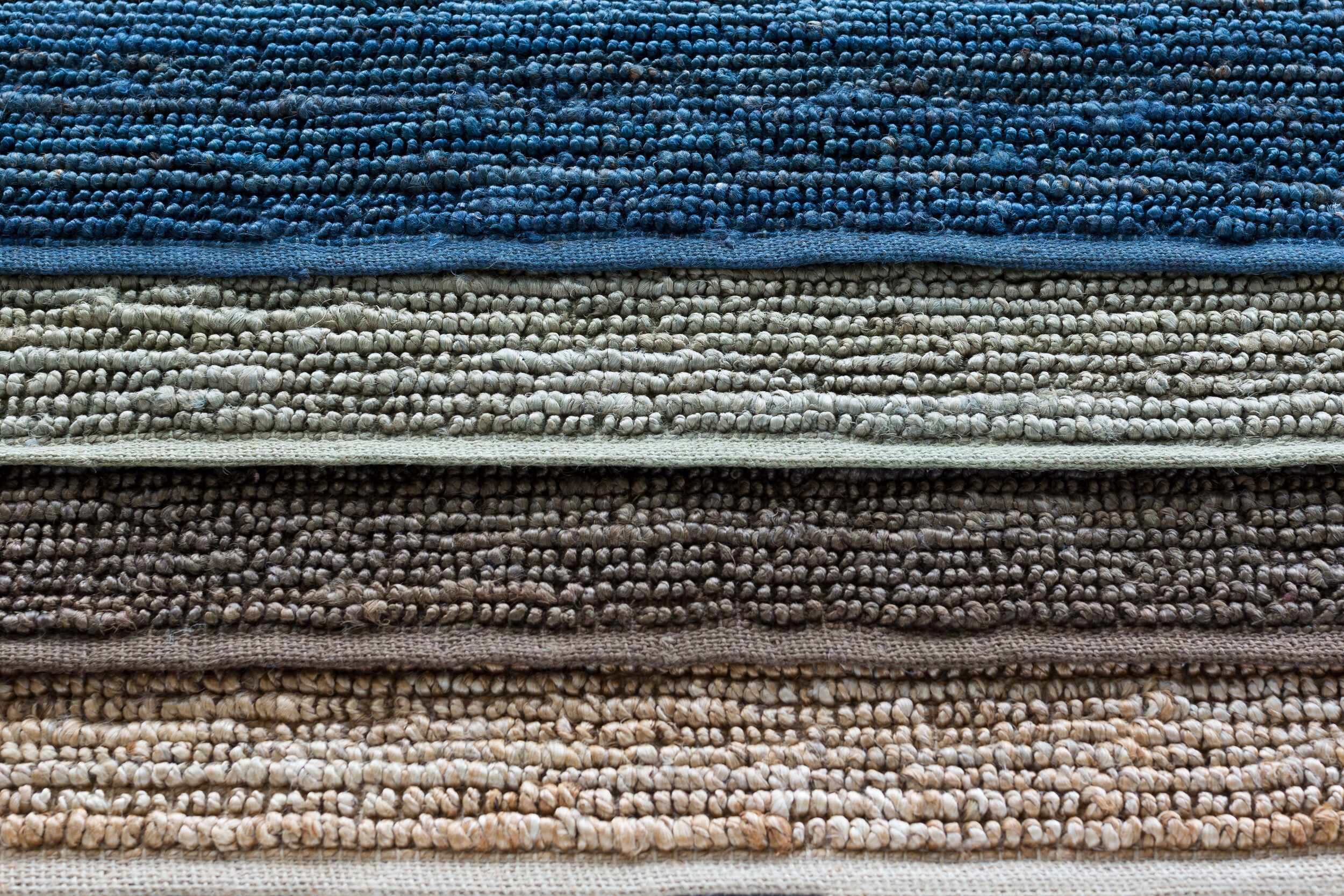 Glover Bleached Braided Jute Carpet