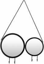 Cotmon Black Iron Frame Mirror - Clearance