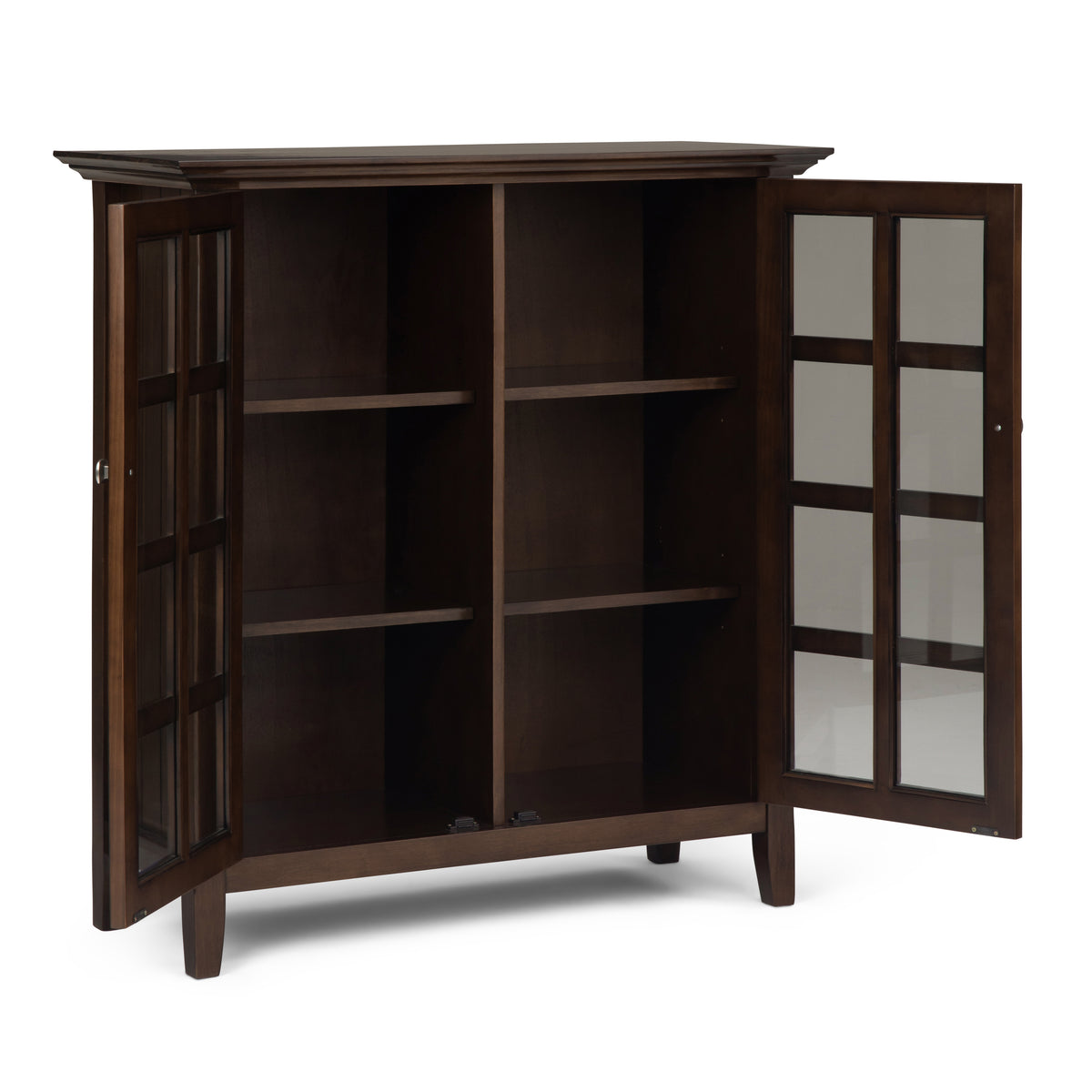 Acadian 39 Inch Wide Solid Wood Transitional Storage Cabinet