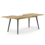 Beachside Outdoor Extendable Dining Table - Light Teak