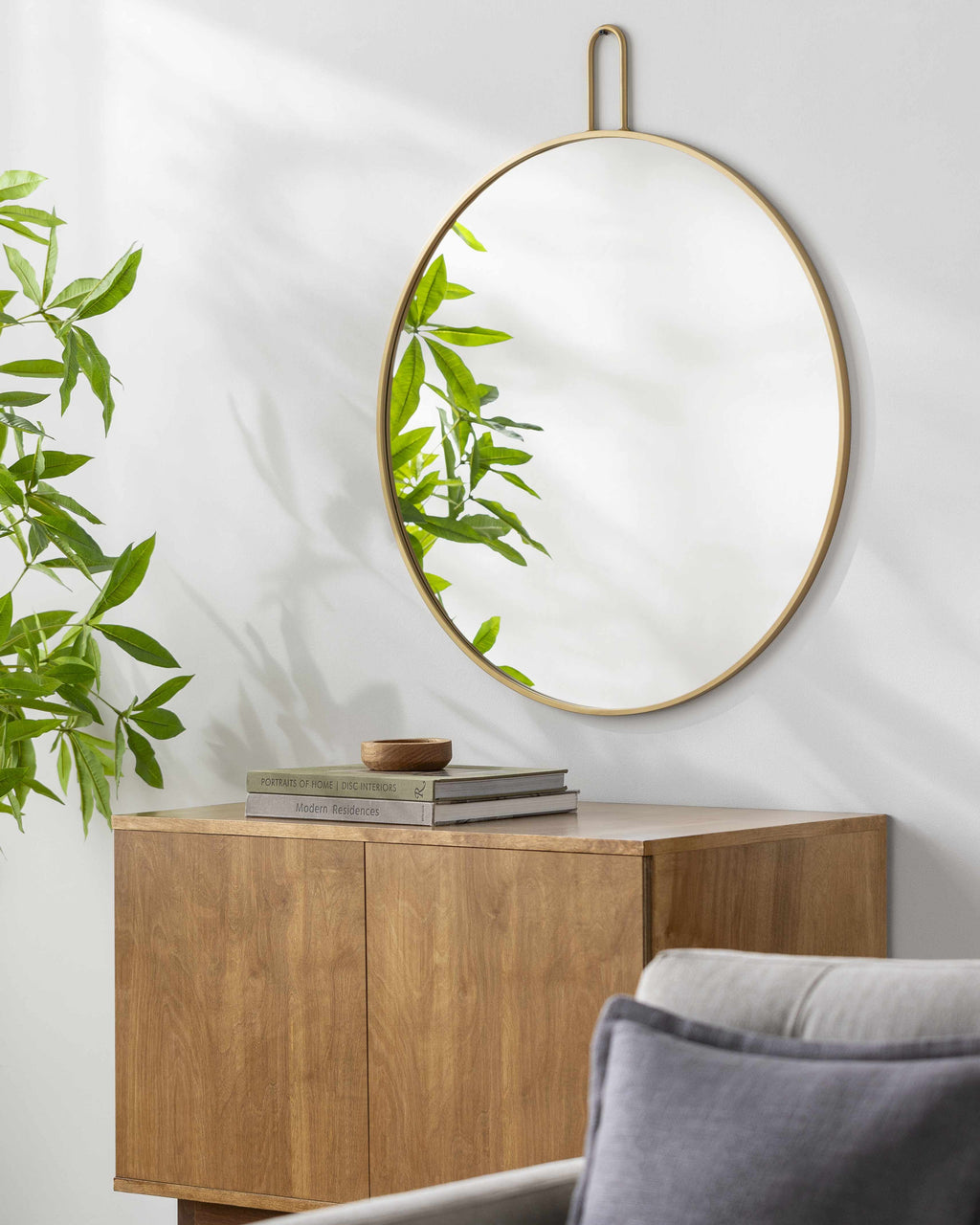 Comaltepec Gold Frame Mirror - Clearance