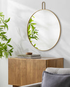 Comaltepec Gold Frame Mirror - Clearance