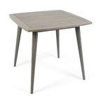 Outdoor Square Acacia Wood Table with Straight Legs