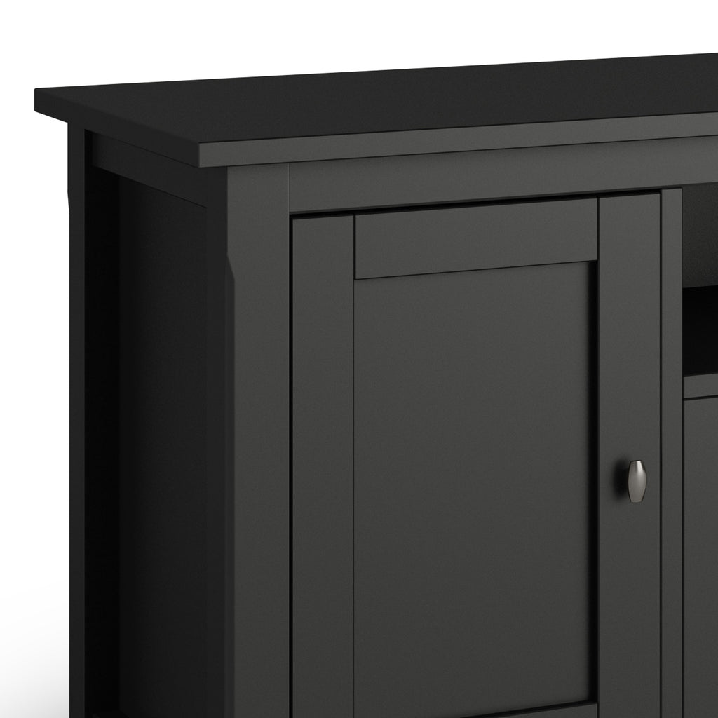 Warm Shaker 72 Inch Wide Solid Wood TV Stand