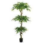 6FT Artificial Ficus Tree with Pot