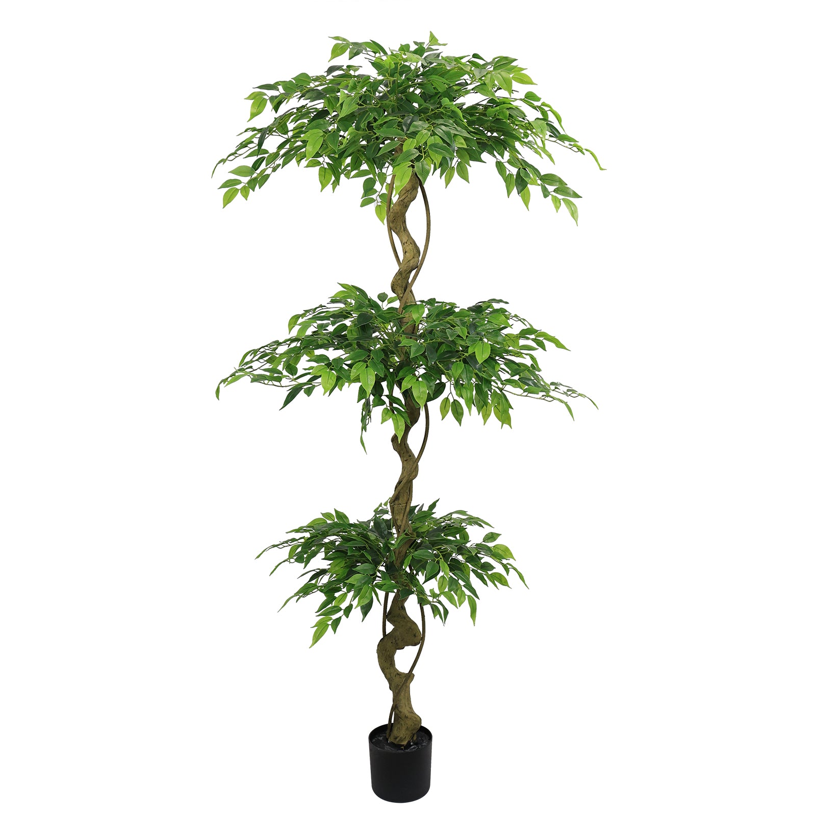 6FT Artificial Ficus Tree with Pot