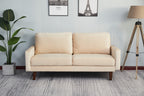 Beige Loveseat