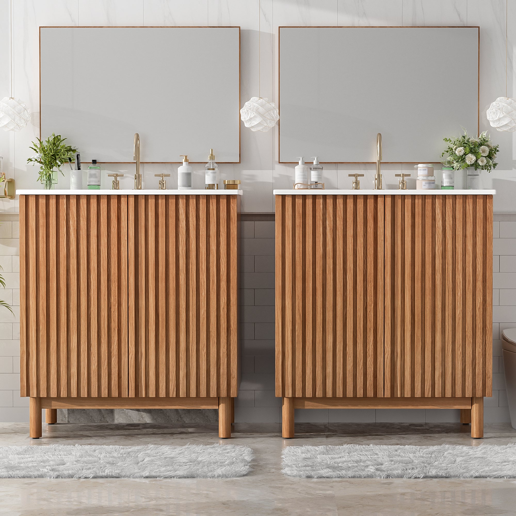 59.8" Bathroom Vanity Combo