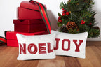 Noel Christmas Throw Pillow with Insert