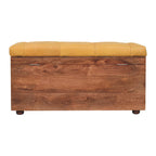 Solid Wood Buffalo Hide Honey Storage Box