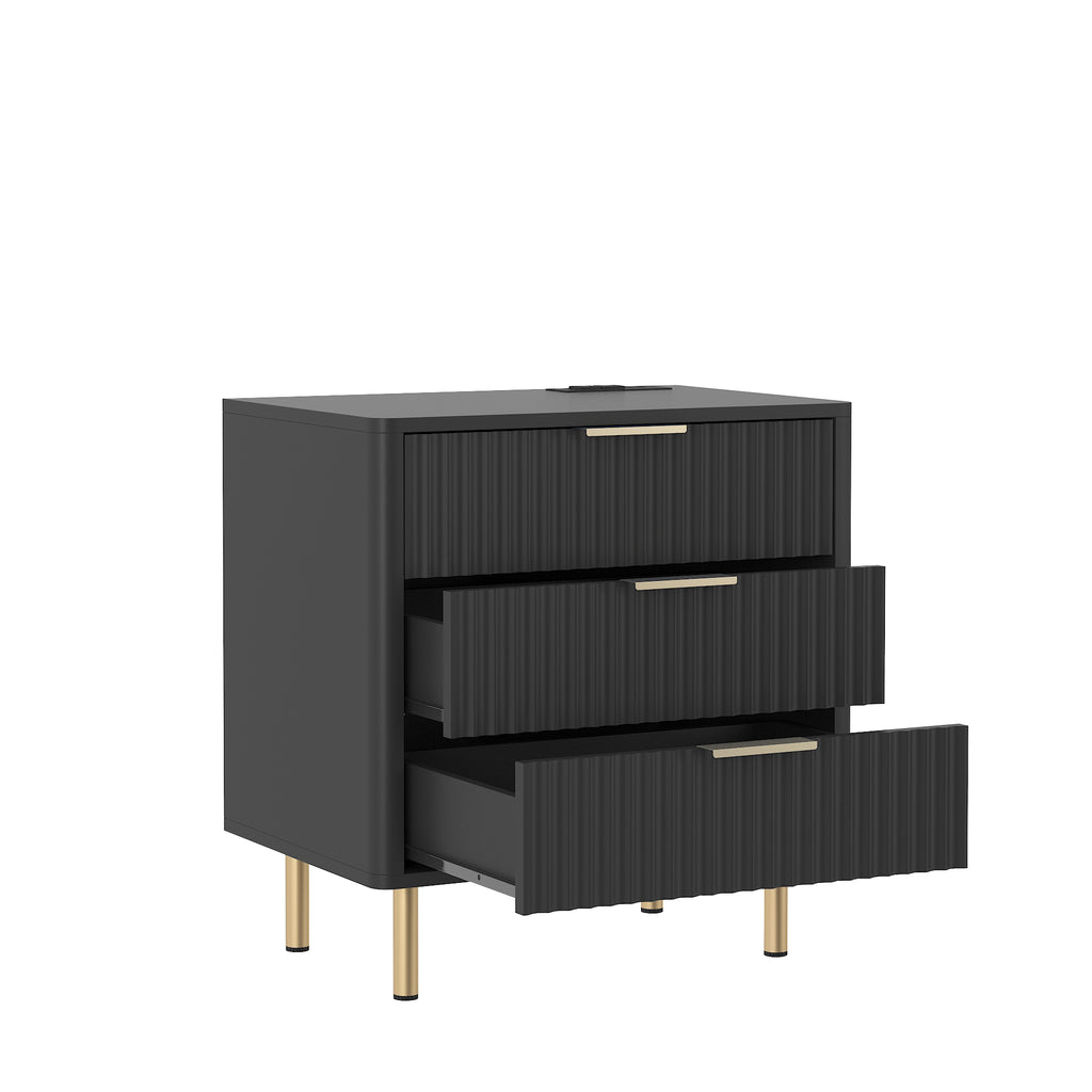 Smart Nightstand with Charging Station