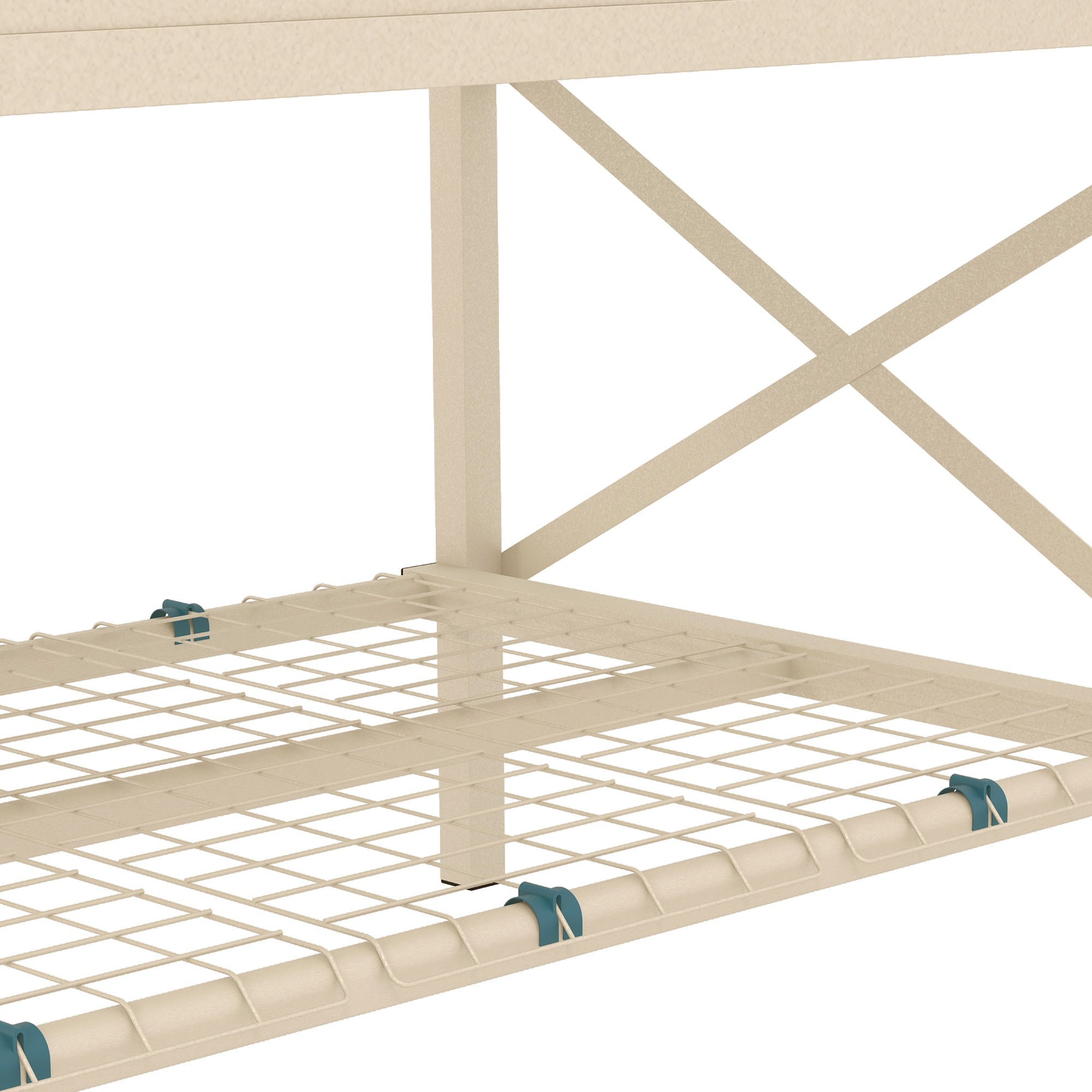 Outsunny Raised Garden Bed with Galvanized Steel Frame