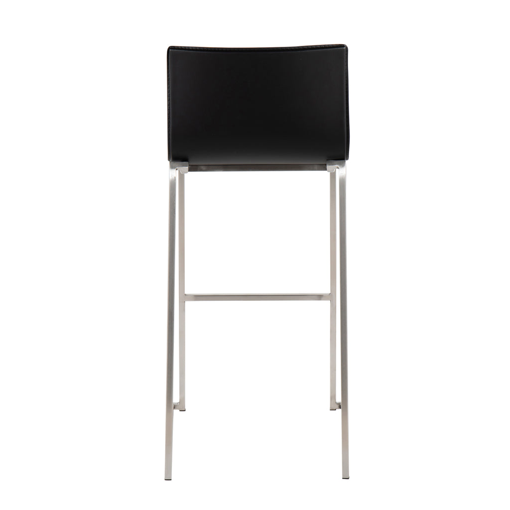 Contemporary Barstool in Stainless Steel