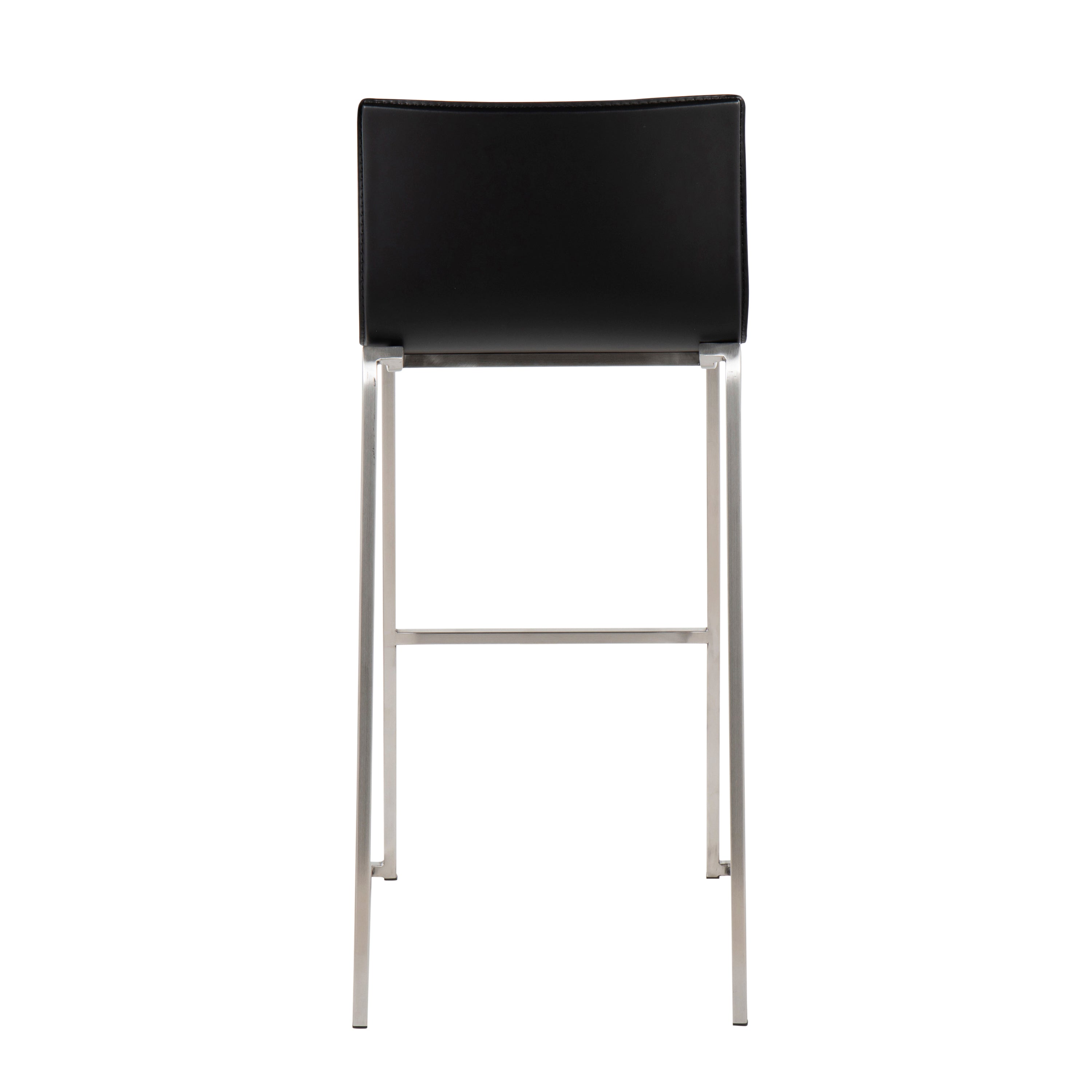Contemporary Barstool in Stainless Steel