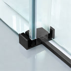 Shower Door 48" W x 76" H Single Sliding Bypass Shower Enclosure