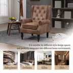 Wood Frame Armchair - Modern Accent Chair
